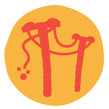 Abstract graphic of a power loss